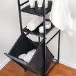 Стеллаж с корзиной для белья 4-х ярусный LOFT арт.СКЛ02 - Мебель для дома